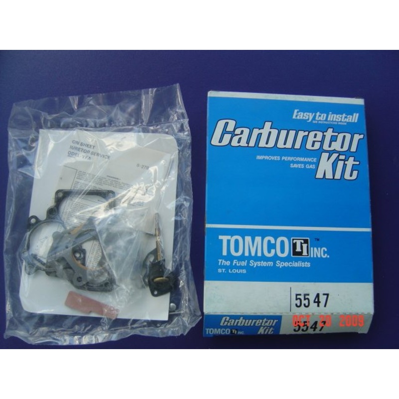 Tomco 5547 Carburetor Rebuild Kit - Carter YFA