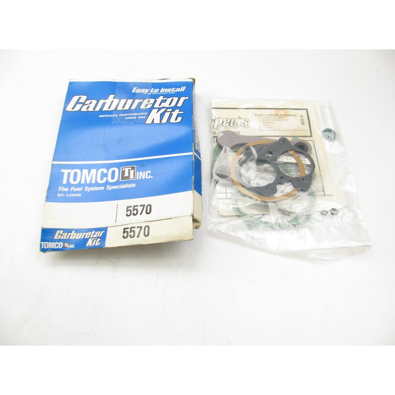 Tomco 5570 Carburetor Rebuild Kit For 1983-1984 Chevy El Camino 2GV