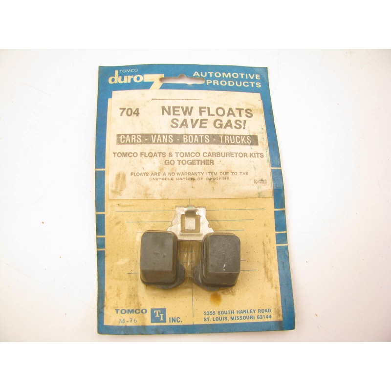 Tomco 704 Carburetor Float 1971-1984 AMC Ford Holley Weber 2-BBL