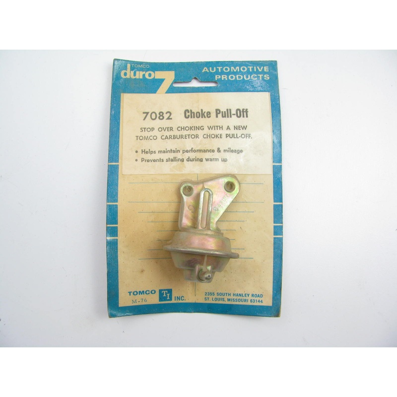 Tomco 7082 Carburetor Choke Pull-Off For 1973-1976 GM Rochester 1-BBL 1MV