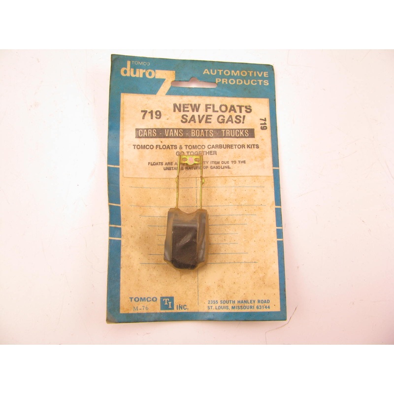 Tomco 719 Carburetor Float Rochester 2BBL 4BBL