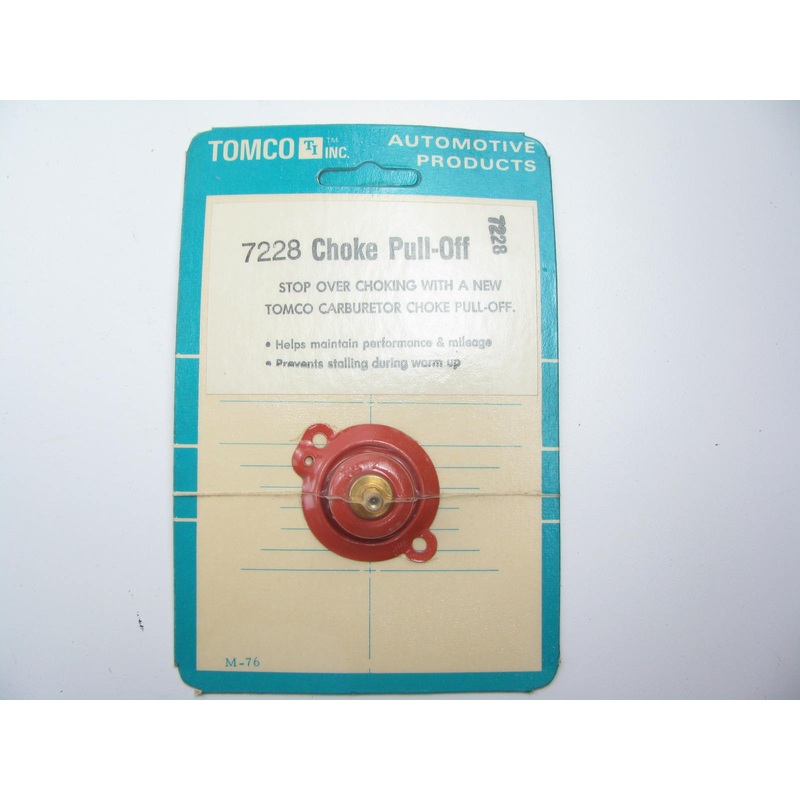 Tomco 7228 Carburetor Choke Pull-Off For 1979-1986 Ford 2700VV 7200VV