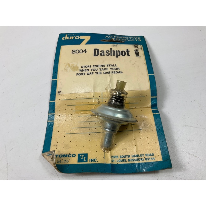 Tomco 8004 Carburetor Dashpot Dash Pot