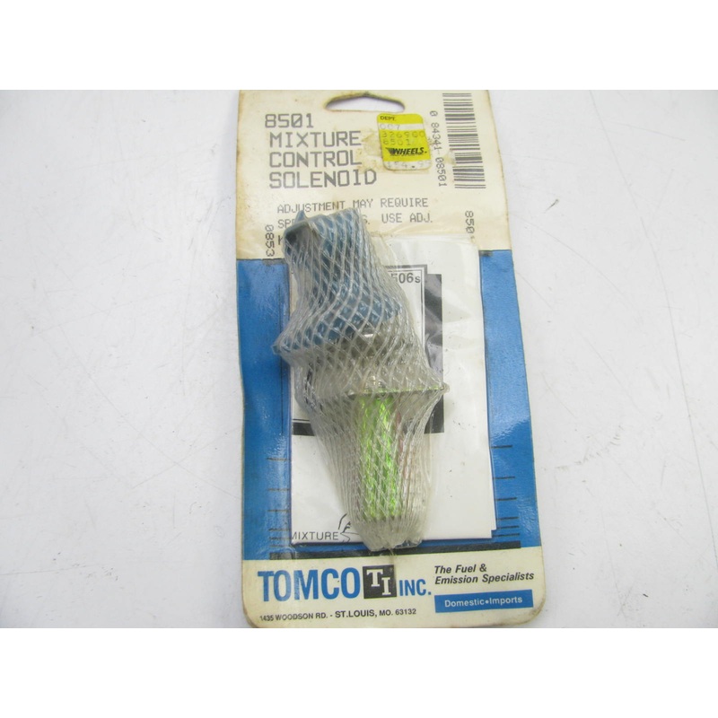 Tomco 8501 Carburetor Mixture Control Solenoid - 1981-1990 GM Quadrajet E4ME