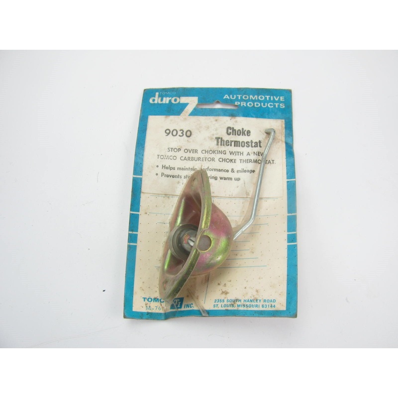 Tomco 9030 Carburetor Choke Thermostat - HOLLEY 2-BBL For 1970-72 Dodge 360 400