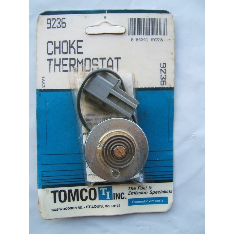 Tomco 9236 Carburetor Choke Thermostat For 1979-1981 Chevrolet Chevette 1.6L-L4