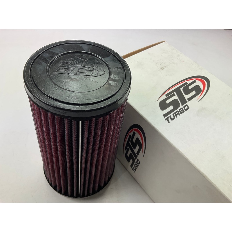 STS Turbo 880-711 Custom Cold Air Intake High Flow Air Filter - 3'' Inlet, 9'' H.