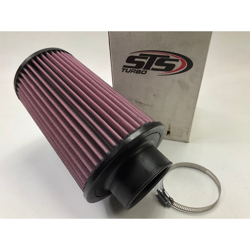 STS Turbo 880-712 Cold Air Intake Performance Air Filter 3-1/8'' ID Inlet, 10'' T