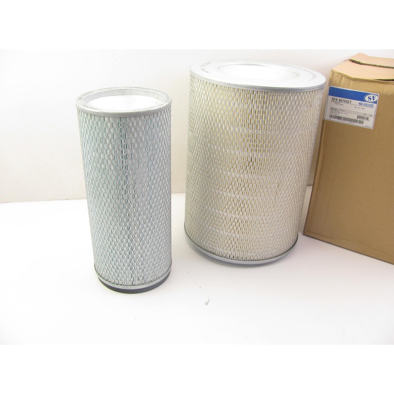 Sure Filter SFA6070 Engine Air Filter Set For Komatsu, Hitachi, Isuzu Equipment