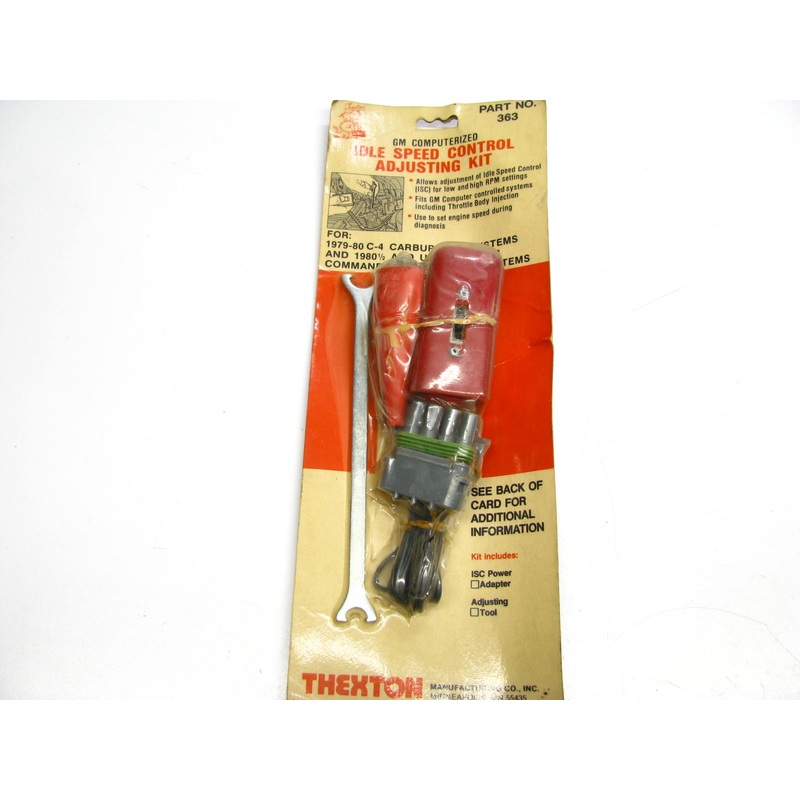 Thexton 363  Vintage Carburetor Idles Speed Adjustment Tools Kit