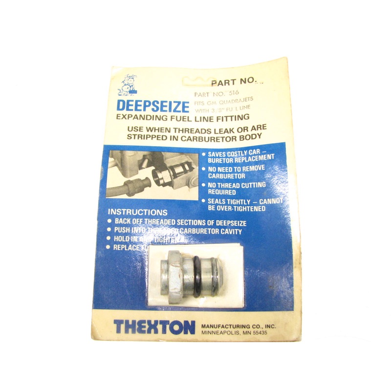 Thexton 516 GM QUADRAJETS 1965-72 WITH 3/8''  FUEL LINE Repair