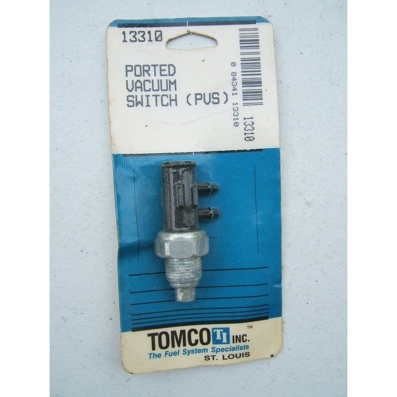 Tomco 13310 Ported Vacuum Switch - 2 Port Black