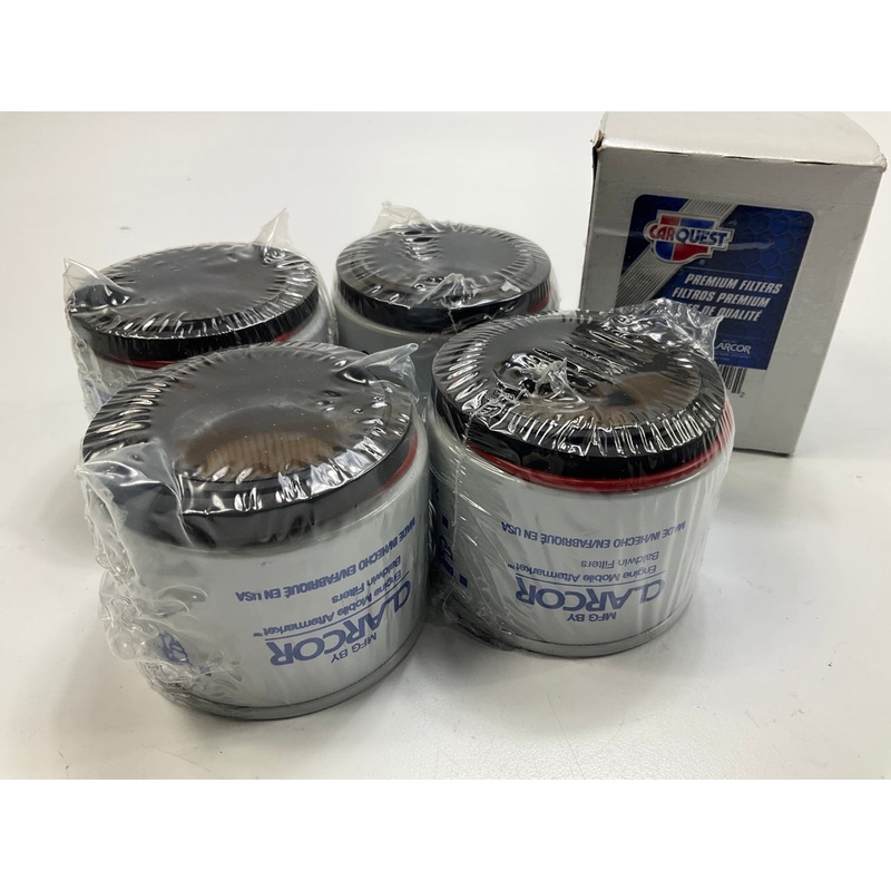 (4) Carquest 96845 Spin On Fuel Water Separator Filter - Replaces 33583, BF1380O