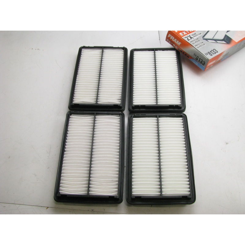 (4) Fram CA8133 Engine Air Filter For 1998-2002 Honda Accord 2.3L-L4