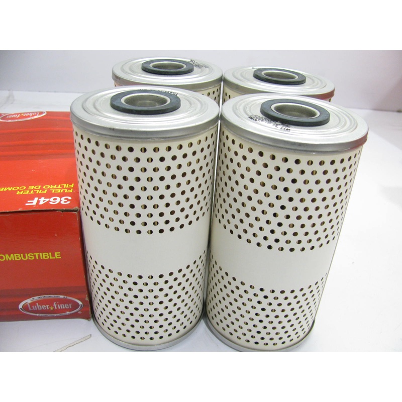 (4) Luberfiner 364F Fuel Filter Replaces C1166PL 33641 F60021 FF1117 FF116