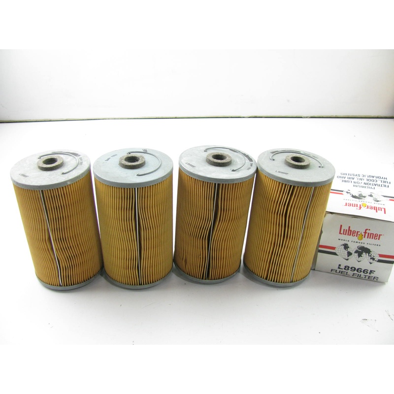 (4) Luberfiner L8966F Fuel Filter For Deutz Engines - 33429