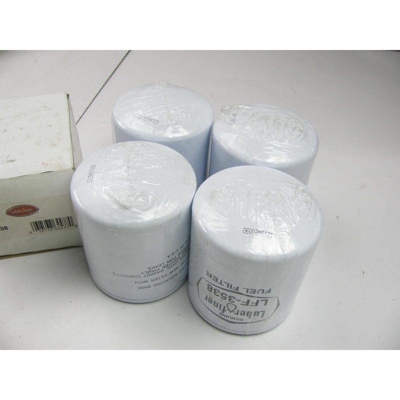 (4) Luberfiner LFF3538 Fuel Filter