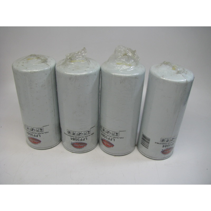 (4) Luberfiner LFF3584 Fuel Filter Replaces P5694 33690 F65910 FF1077 FF5702