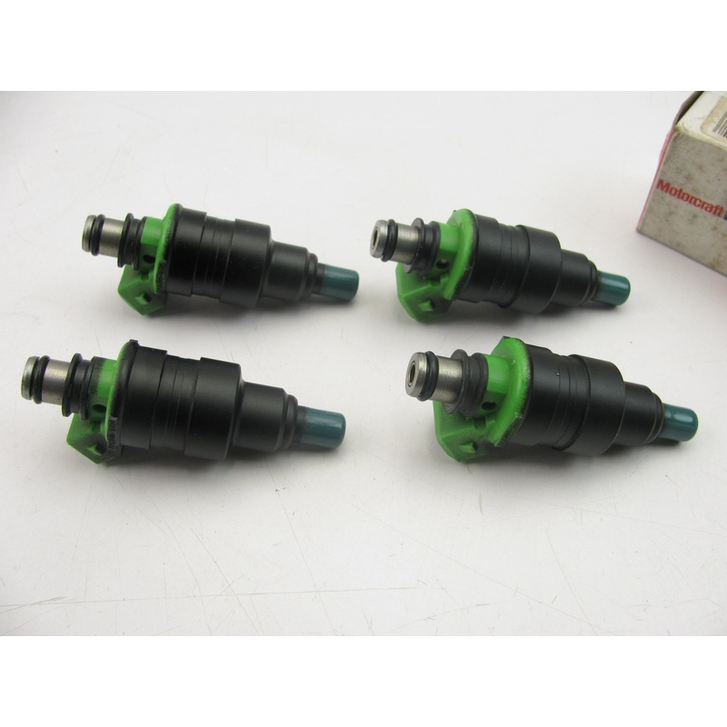(4) Motorcraft CM-4617 Fuel Injector For 1989 & 1991 Mercury 1.6-L4
