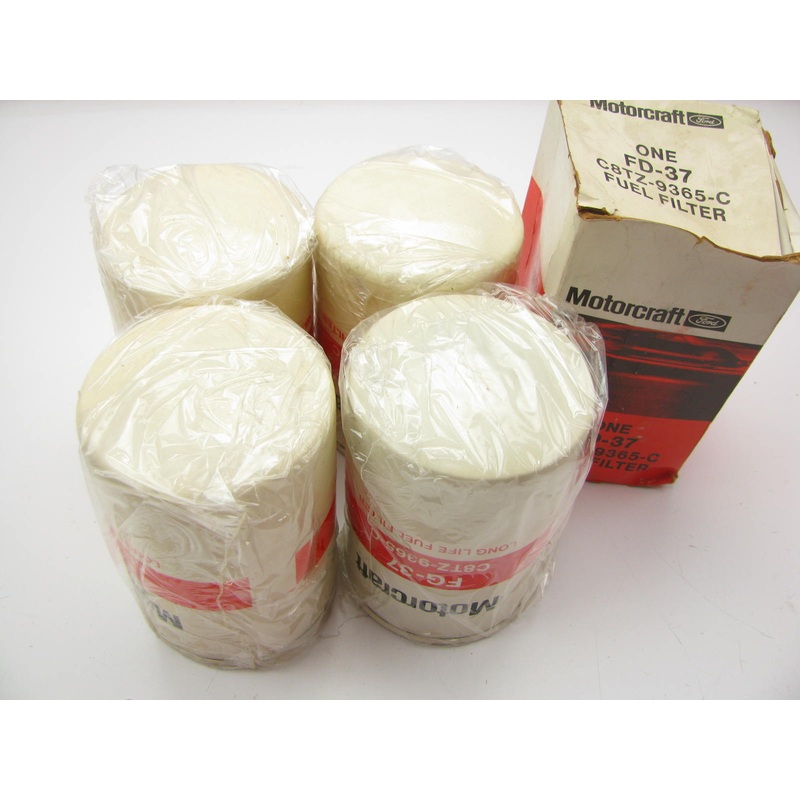 (4) Motorcraft FD-37 Fuel Filters