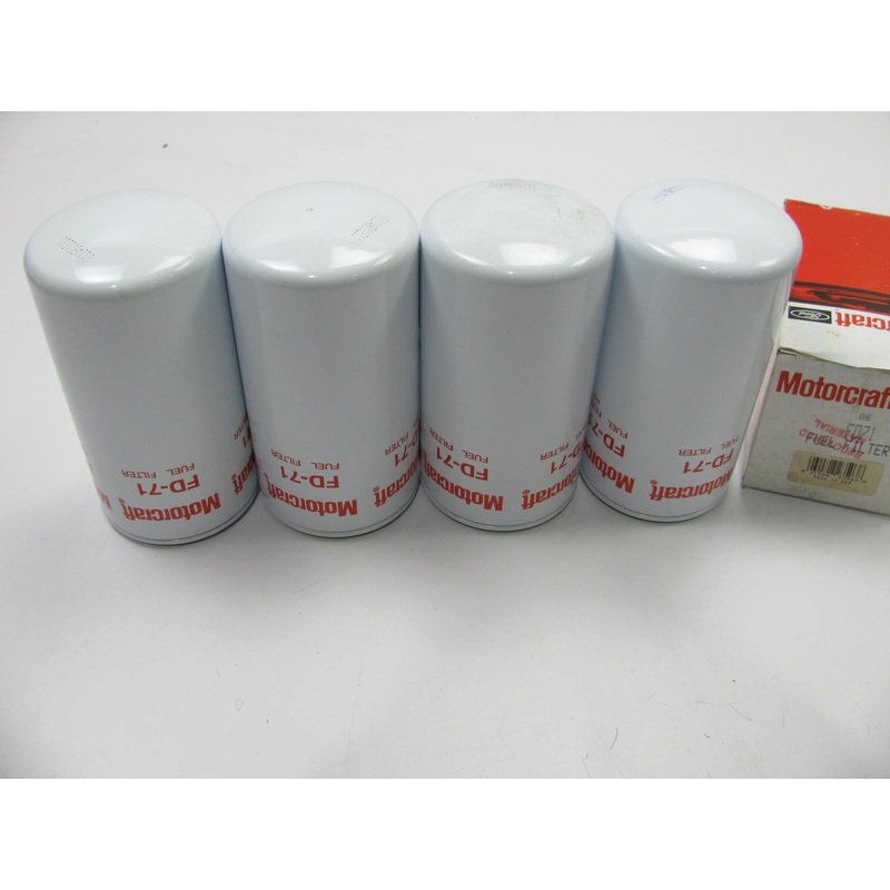 (4) Motorcraft FD71 Fuel Filter Replaces P1104 33356 F60053 LK213CA FF984 MK1310