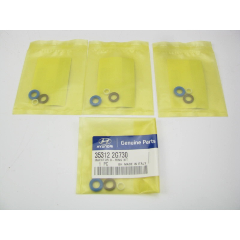 (4) NEW - OEM 353122G730 Fuel Injector O-Ring Seals For 11-15 Hyundai 2.0L 2.4L