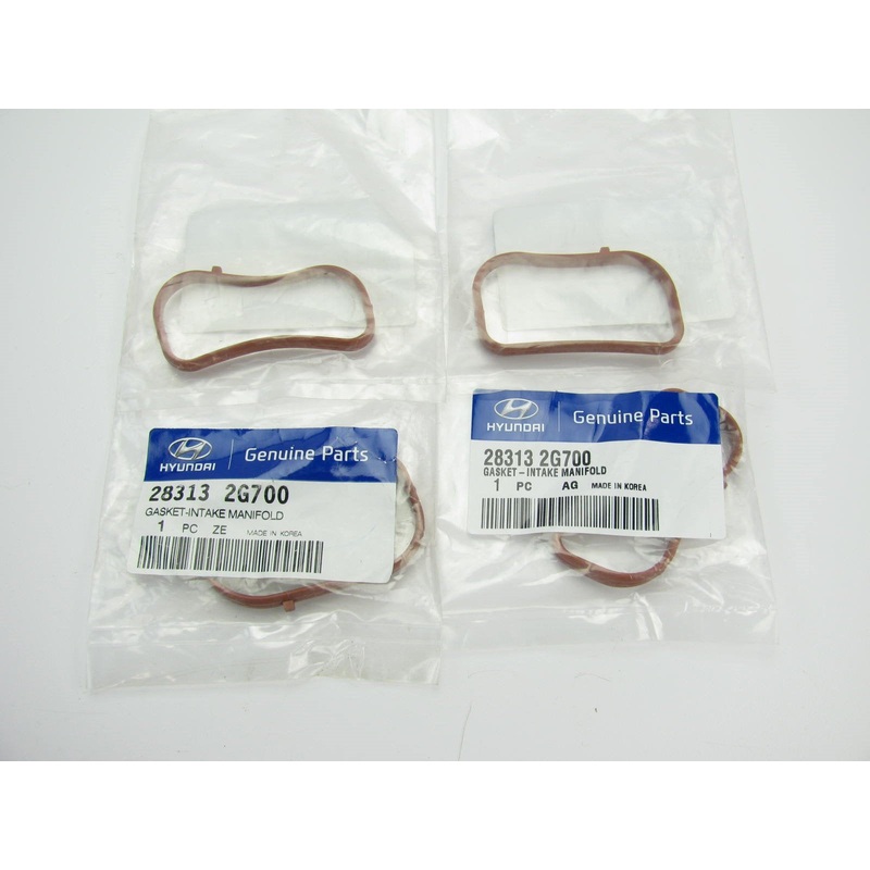 (4) NEW - OEM Engine Intake Manifold Gaskets For 11-15 Hyundai 4-CYL 283132G700