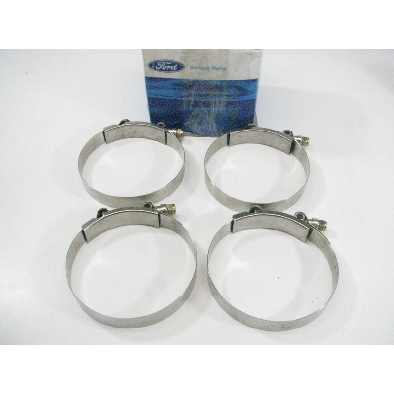 (4) NEW - OEM Ford F0HZ-6K786-C Charger Air Cooler Tube Clamp - 3176 3406 Diesel