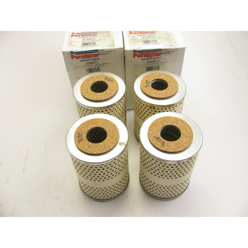 (4) Purolator F50071 Fuel Filters