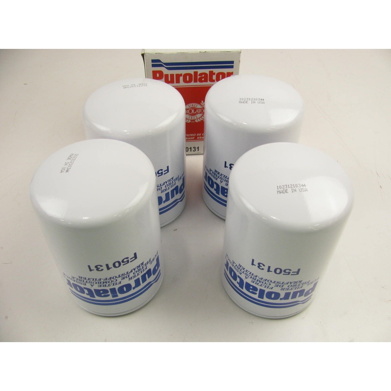 (4) Purolator F50131 Fuel Filter