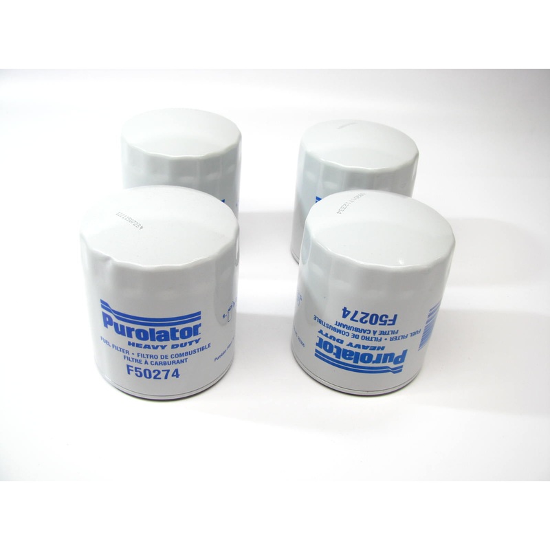 (4) Purolator F50274 Fuel Filter Replaces P3594 33121 LF459 P550936 BF592 86121