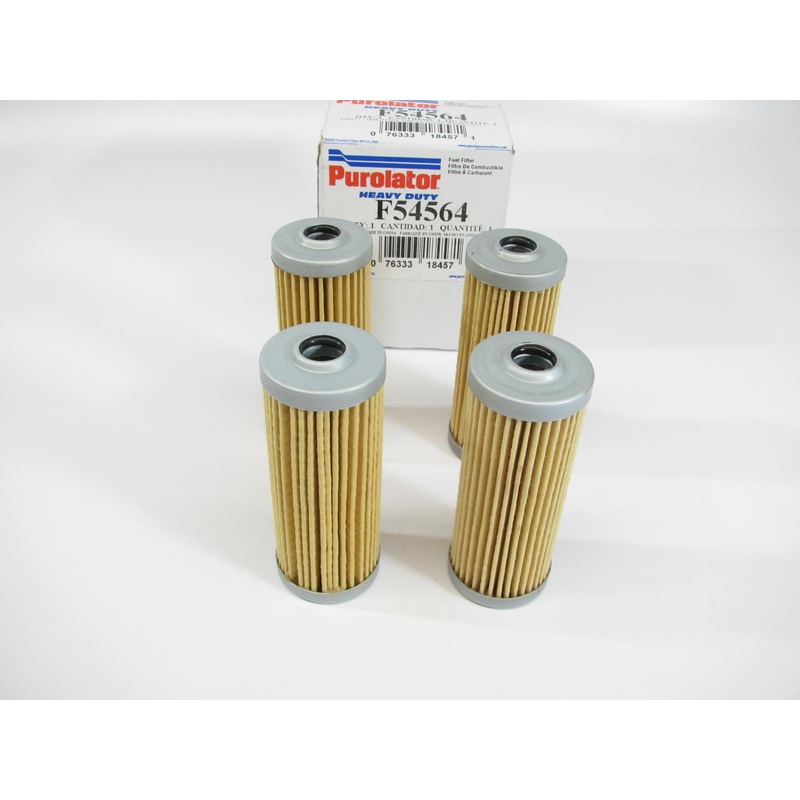 (4) Purolator F54564 Fuel Filter Replaces C7517 33263 L4103F FF881 FF5259 P50216
