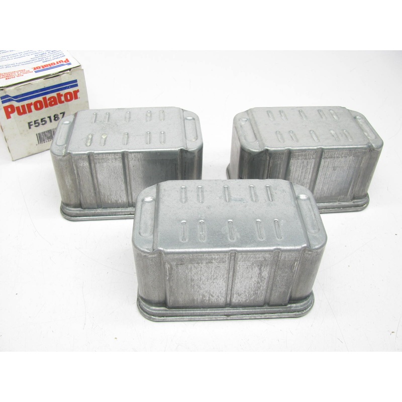 (3) Purolator F55187 Box -Type Fuel Water Separator Filter Replaces 33545 FF1050