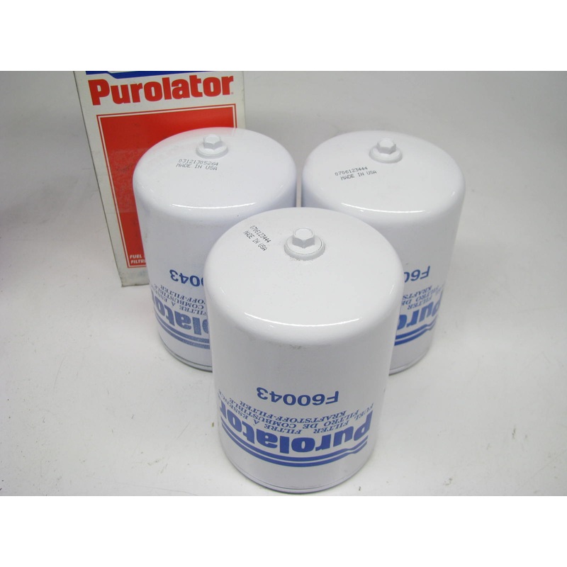 (3) Purolator F60043 Fuel Filter Replaces P3401 33357 L60043 LK136C FF989 FS1280