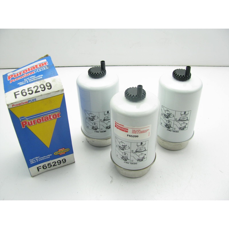 (3) Purolator F65299 Fuel Filter