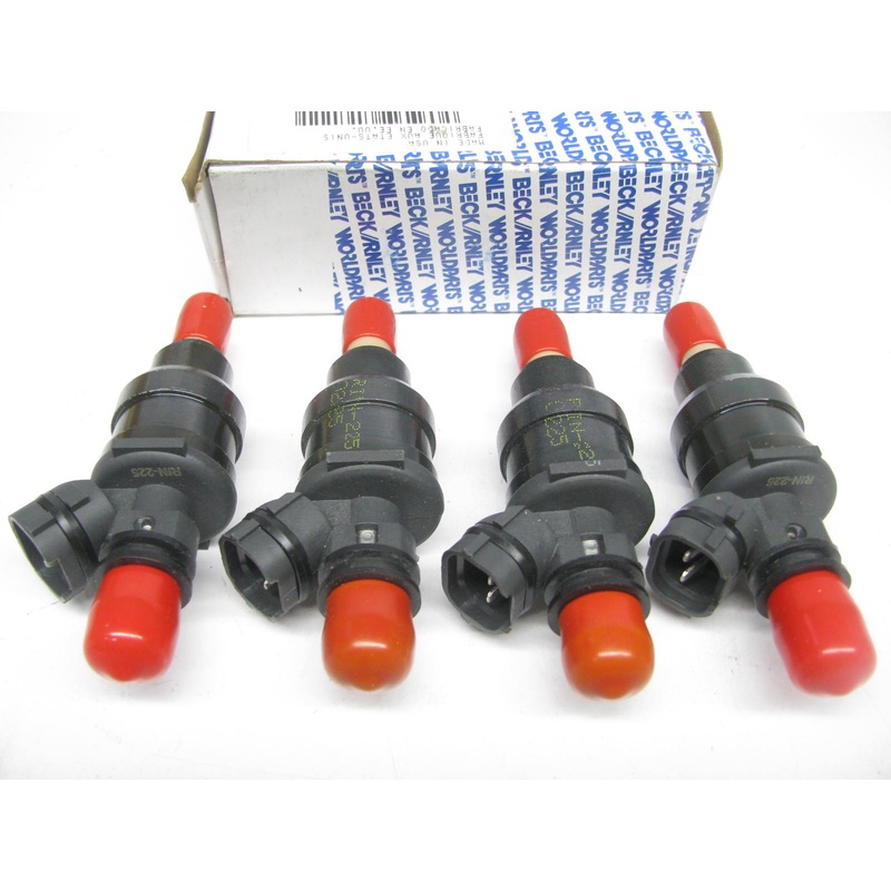 (4) Beck Arnley 158-0583 Fuel Injectors For 1987 Toyota Camry 2.0L-L4