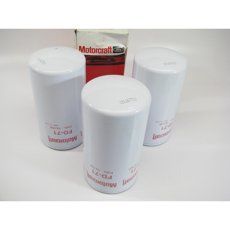 (3) Motorcraft FD71 Fuel Filter Replaces P1104 33356 F60053 LK213CA FF984