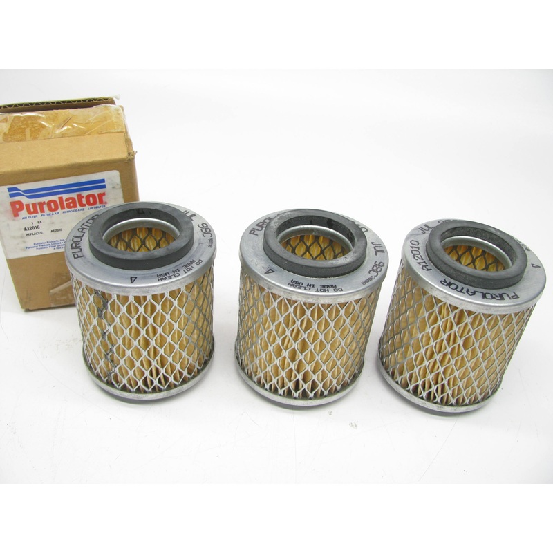 (3) Purolator A12010 Air Breather Filter Element Replaces 42316 PA1679 CA506