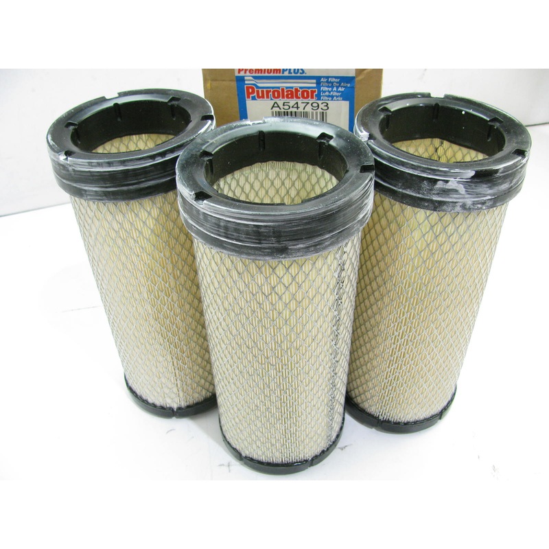 (3) Purolator A54793 Inner Air Filter Replaces A1304C 88429 LA1430