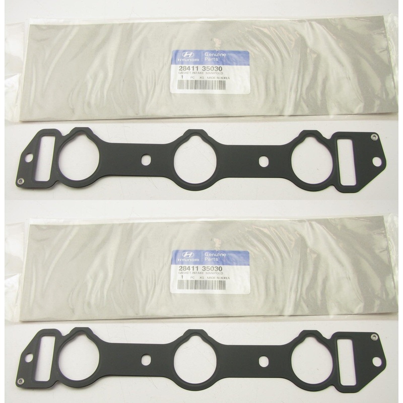 (2) NEW OEM Engine Intake Manifold Gaskets OEM For 95-98 Hyundai Sonata 3.0L V6