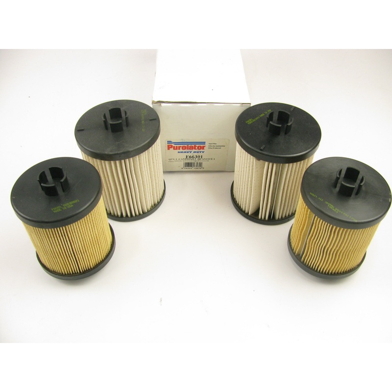 (2) New Purolator F66301 Diesel Fuel Water Separator Filter