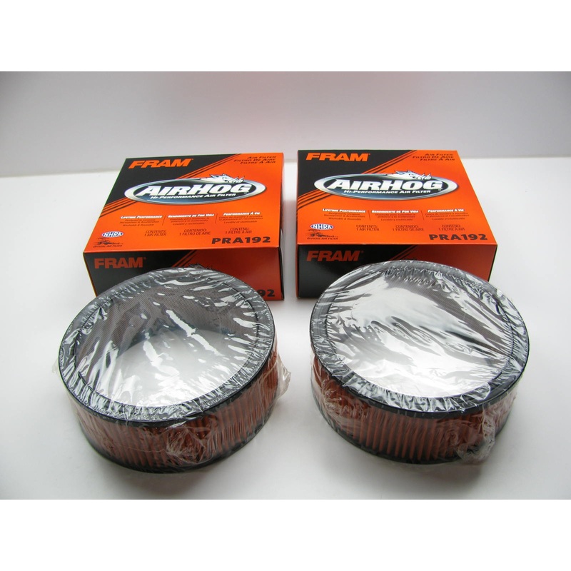 (2) PACK - Fram PRA192 Air Hog Washable Reusable High Performance Air Filters