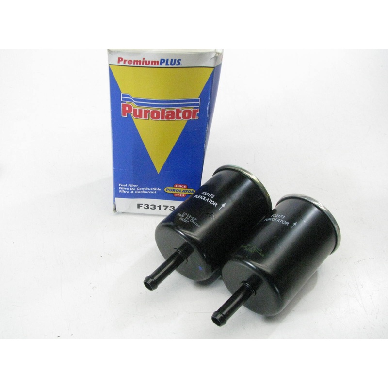 (2)pcs New Purolator F33173 In Line Fuel Filter