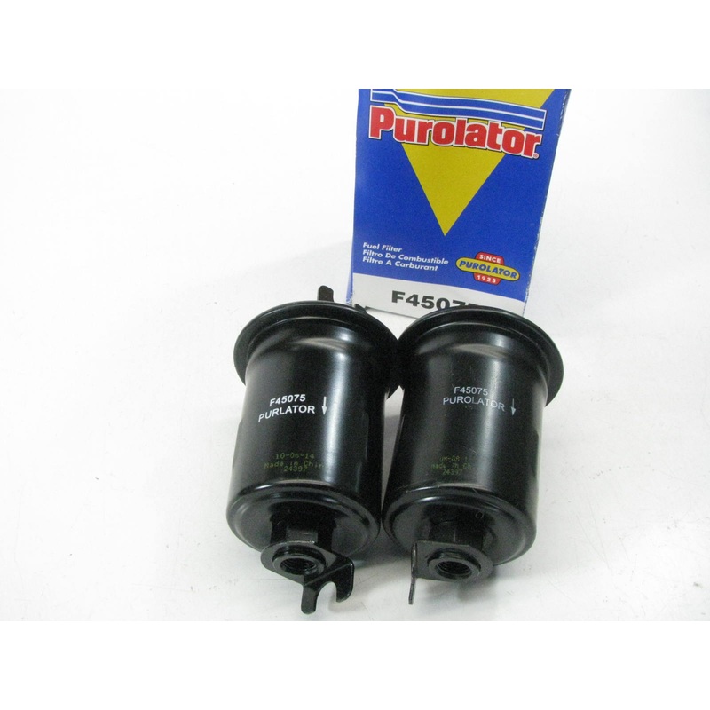 (2) Purolator F45075 In Line Fuel Filter For 1995-2004 Toyota Tacoma 4-cylinder