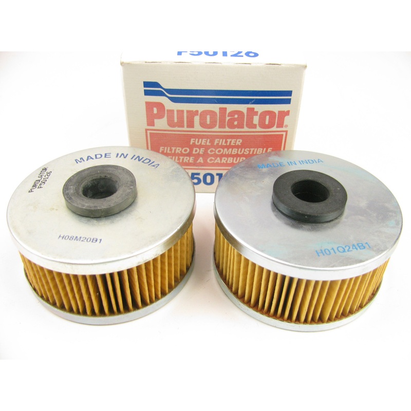 (2) Purolator F50126 Fuel Filter