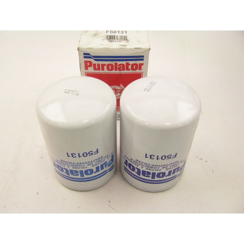 (2) Purolator F50131 Fuel Filter