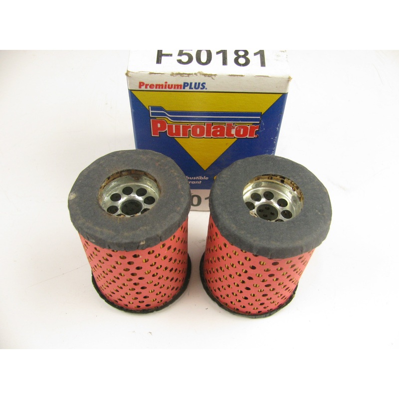 (2) Purolator F50181 Fuel Filter
