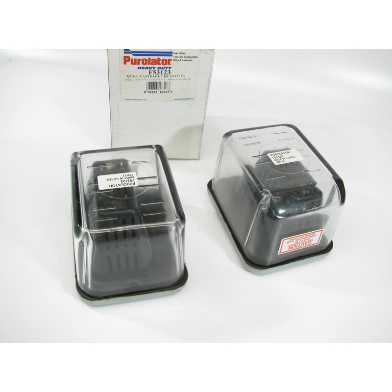 (2) Purolator F53123 Diesel Fuel Water Separator Filter Replaces 33369 FF833
