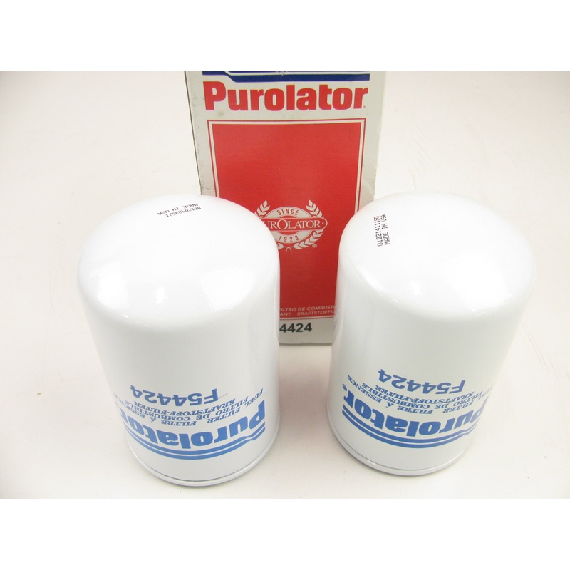 (2) Purolator F54424 Fuel Filter