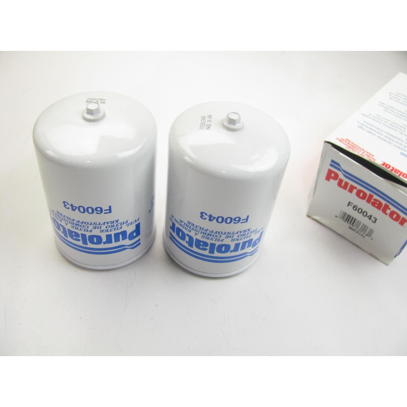 (2) Purolator F60043 Fuel Filter Replaces P3401 33357 L60043 LK136C FF989 FS1280